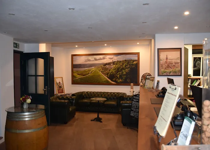 Weinhotel Des Riesling Zum Gruenen Kranz Hotel Rüdesheim am Rhein