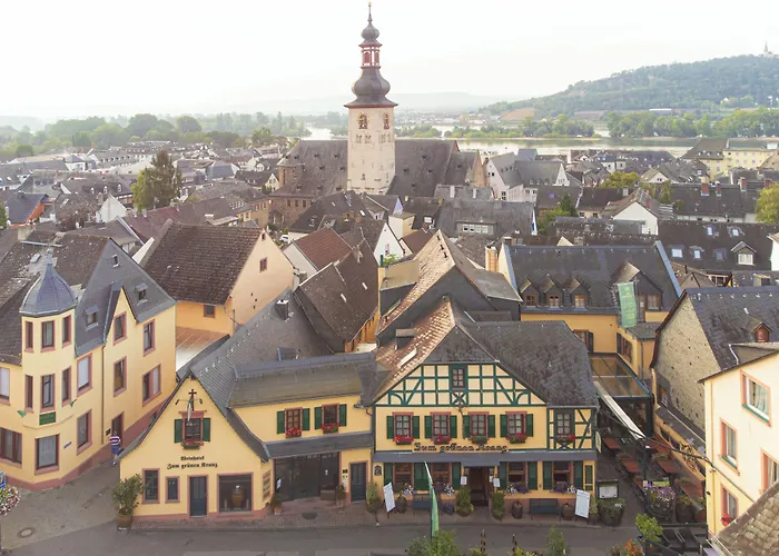 Hotel Weinhotel Des Riesling Zum Gruenen Kranz Rüdesheim am Rhein
